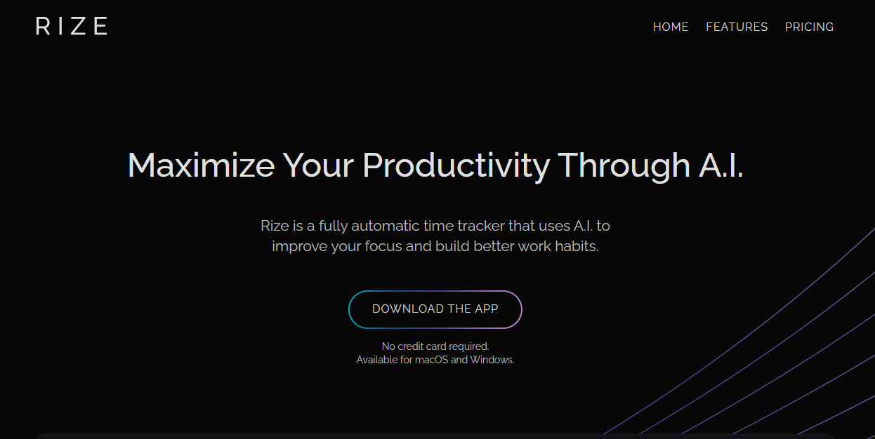 Maximize your Productivity through AI with Rize 