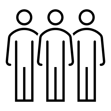 男人群 轮廓