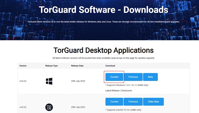 ToeGuard Download Page