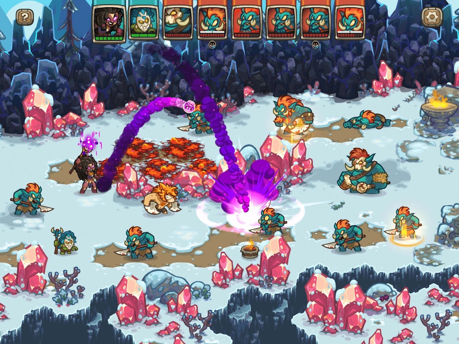 Legends of Kingdom Rush game example