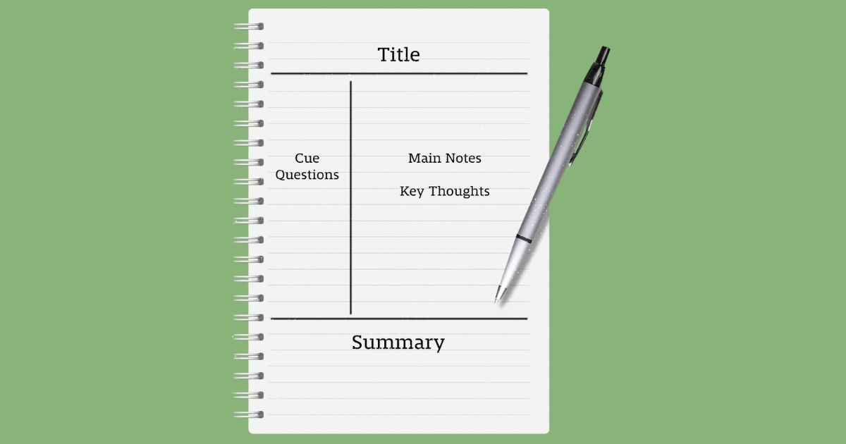 Cara Melakukan Teknik Cornell Note Taking: Membagi Halaman