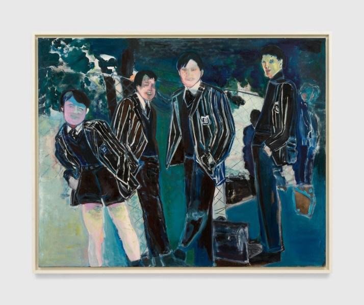 An image of the Marlene Dumas painting, <i>The Schoolboys</i>, 1986–87 ©Marlene Dumas