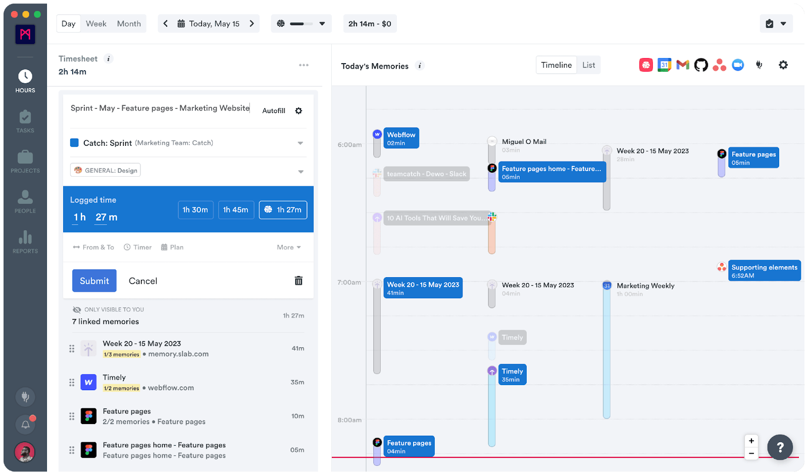 Productivity Tools for Timely