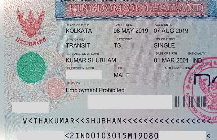 Thailand transit visa - transit visa