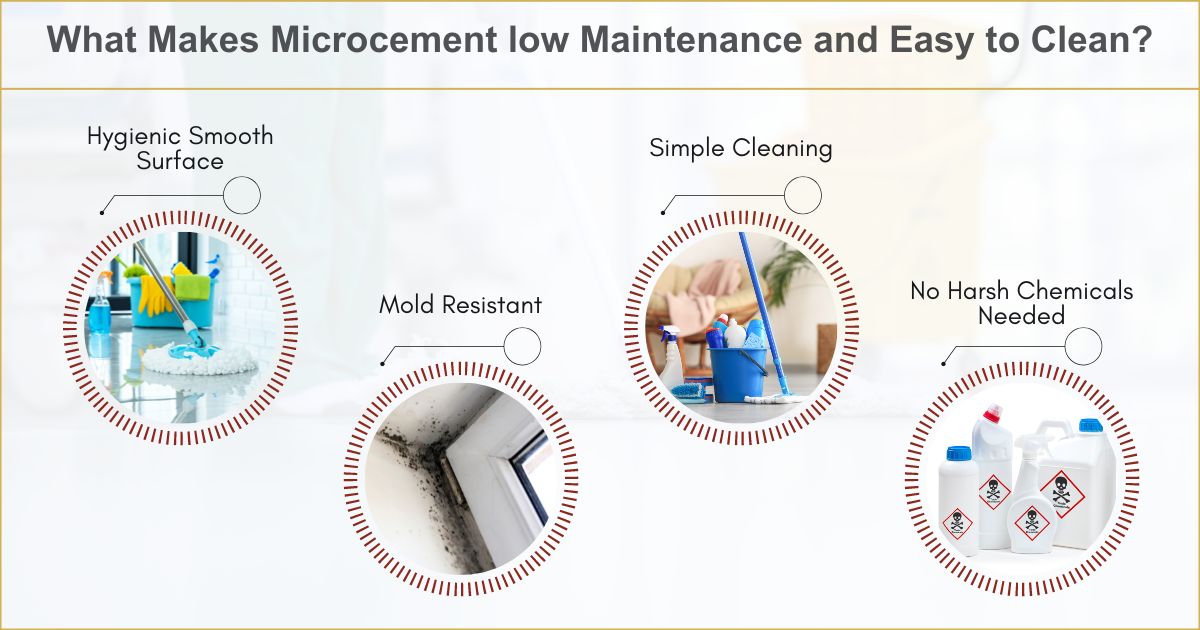 Low Maintenance And Easy Cleaning