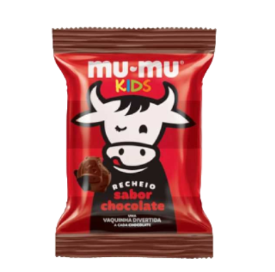 Chocolate ao Leite Mu Mu Kids 