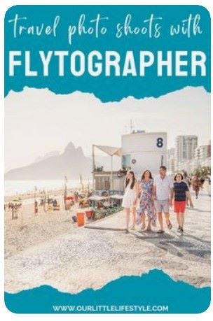 Pinterest ad for a travel photo shoot with Flytographer. 