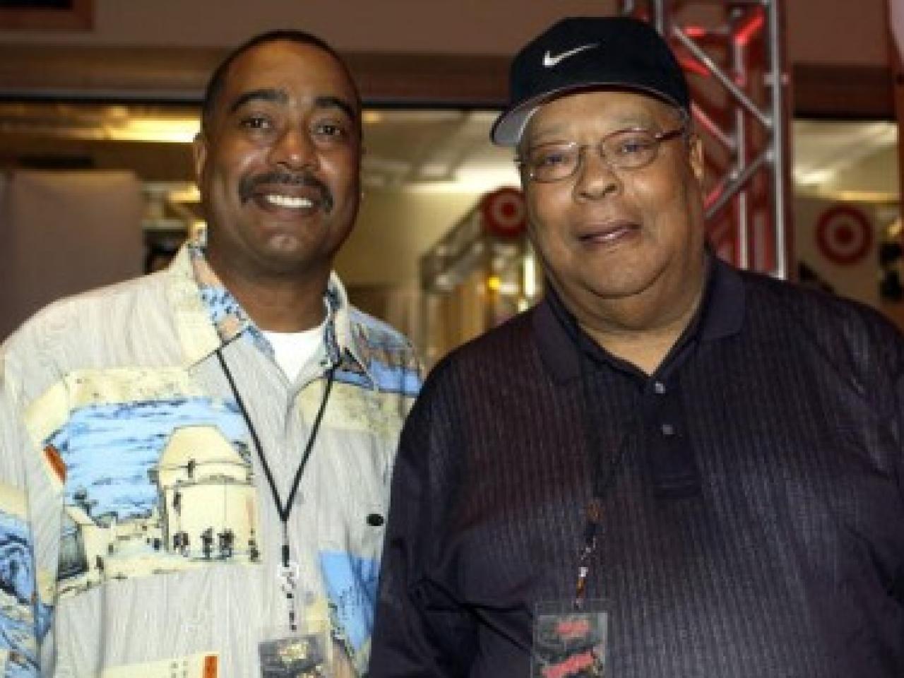 Royce Renee Woods’ brother and father, Earl Woods Jr and Earl Woods Sr. 