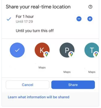 track a phone with the Google Maps
