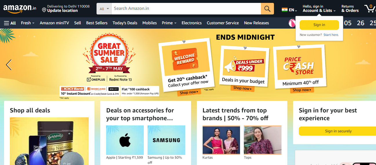 E-commerce Personalization: Amazon ai
