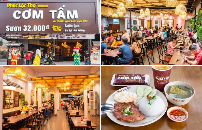 Top 10 best places to eat in Ho Chi Minh - Com tam Phuc Loc Tho