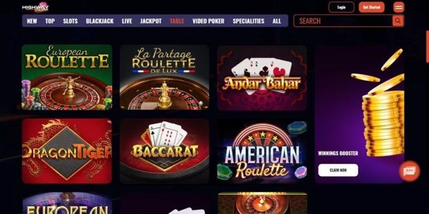 Highway Casino - Best Real Money Online Casino for Table Games