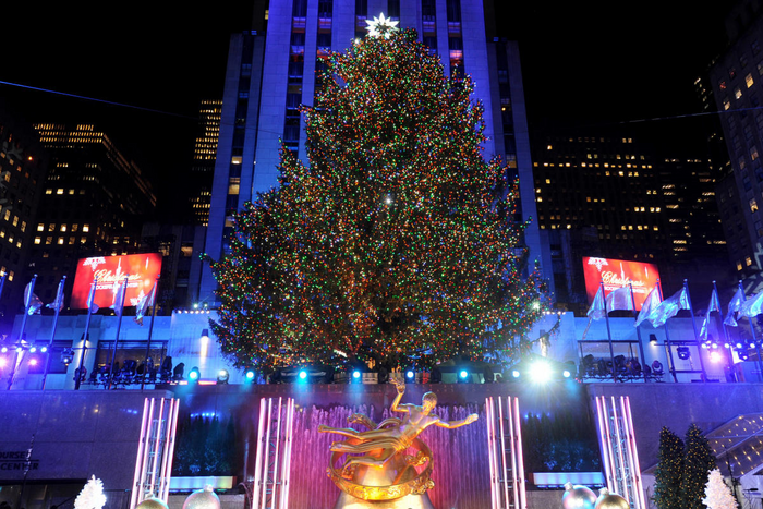 록펠러센터 크리스마스트리 점등식 / 사진=뉴욕관광청 홈페이지