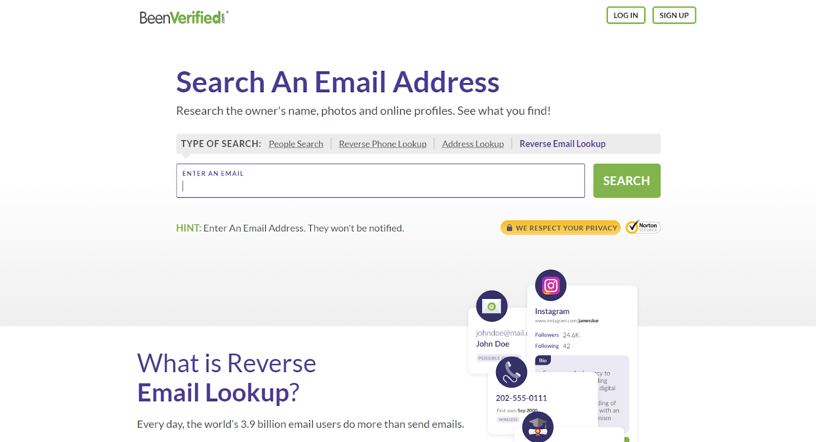 Best Reverse Email Lookup Tools: BeenVerified