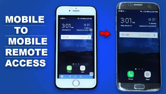 Remotely Control Android Phone from Another Phone