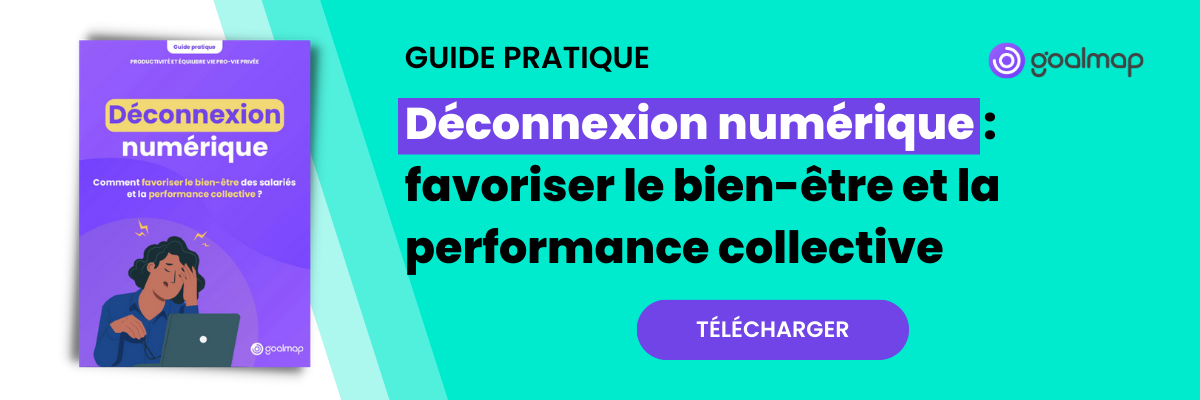 Bannière pour télécharger le guide pratique sur la déconnexion numérique