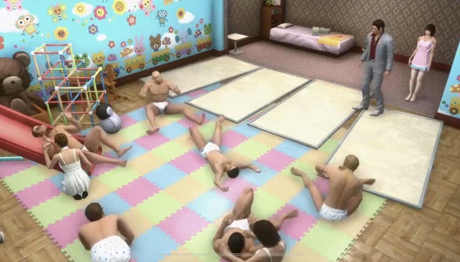  Be my baby club  ในเกม Yakuza kiwami 2  By KUBET