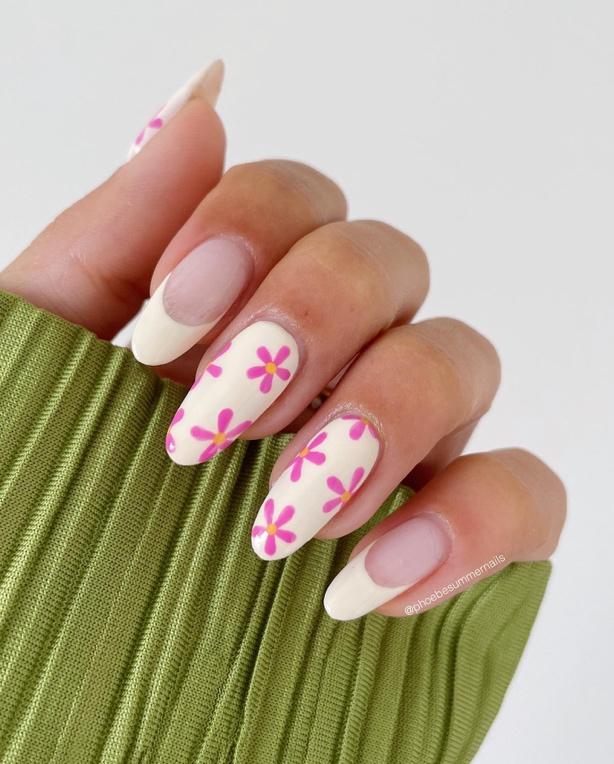 Sweet In Pink nails