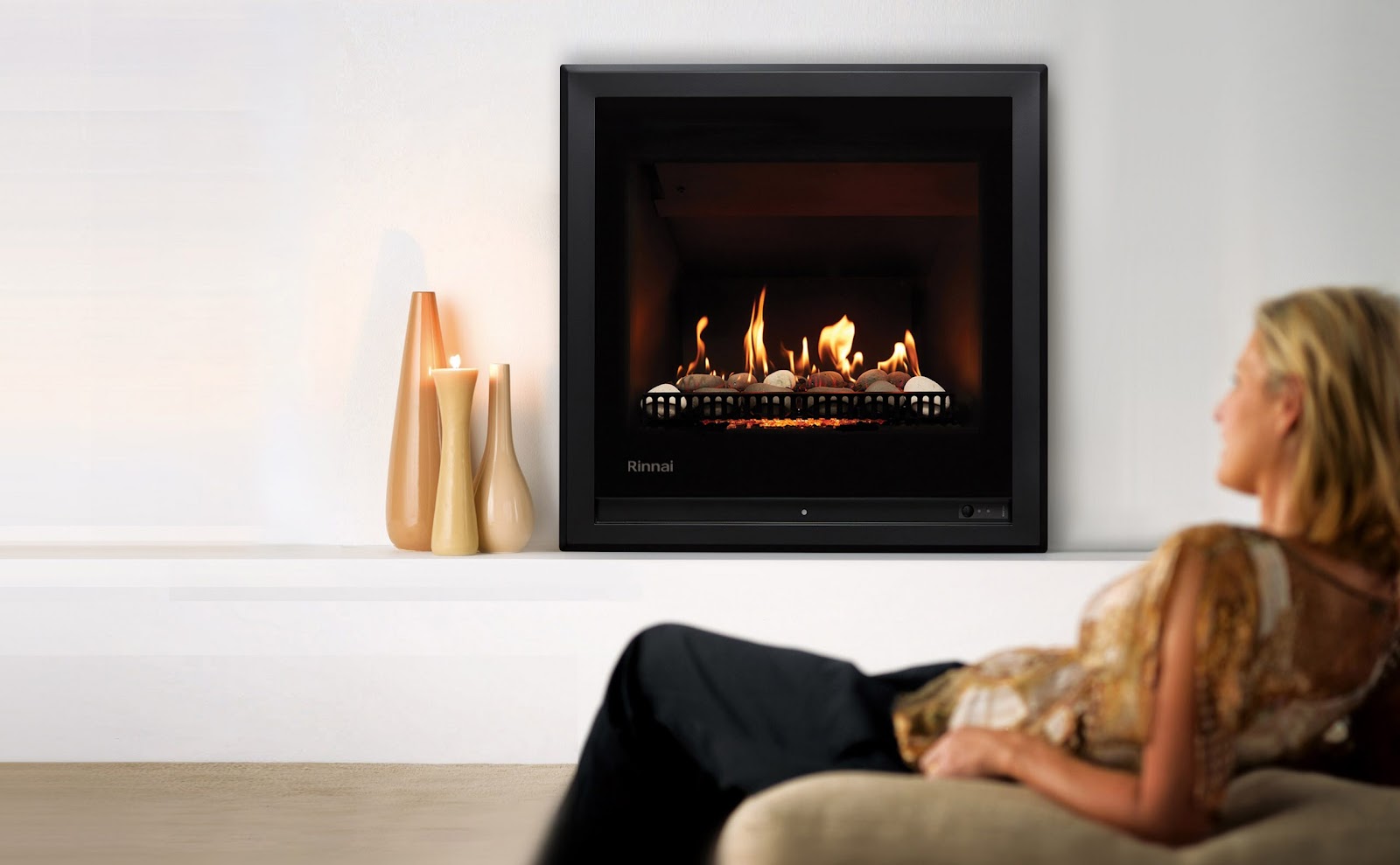 Rinnai’s 650 and 750 series Gas Log Fires