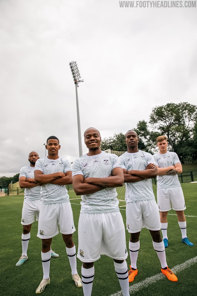 South Africa’s sleek and modern new 2024-2025 white fourth kit