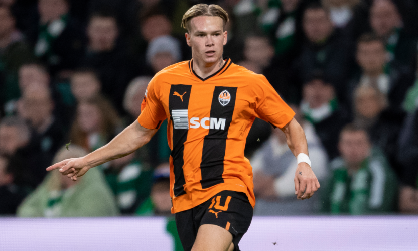 Mykhailo Mudryk to Arsenal: Gunners submit 65 Million bid to Shakhtar Donetsk