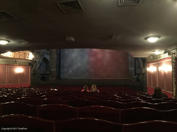 View from seat Stalls T2 at Sondheim Theatre in London for Les Miserables