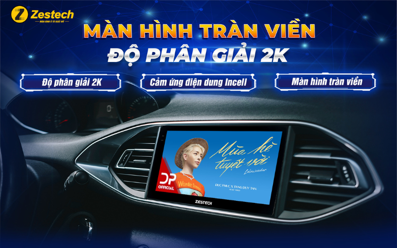 Trải nghiệm như trong rạp chiếu phim với Màn hình Android ZX10