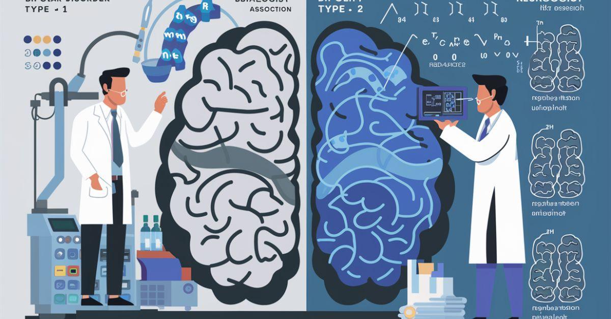 Difference of Bipolar 1 and Bipolar 2