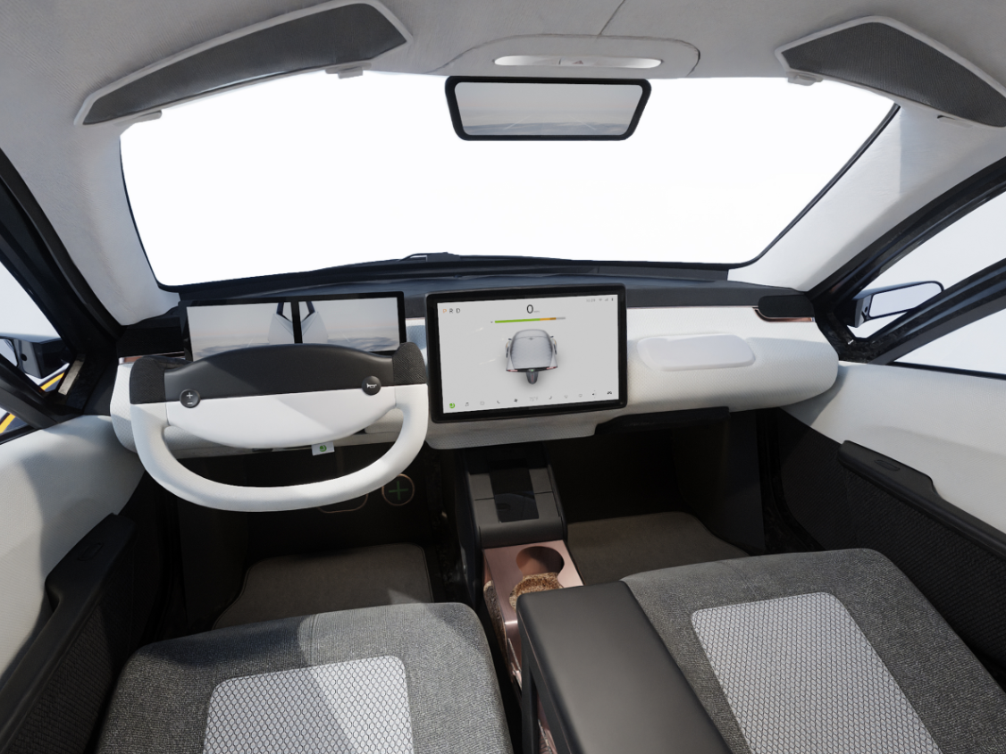 The inside of a car

Description automatically generated