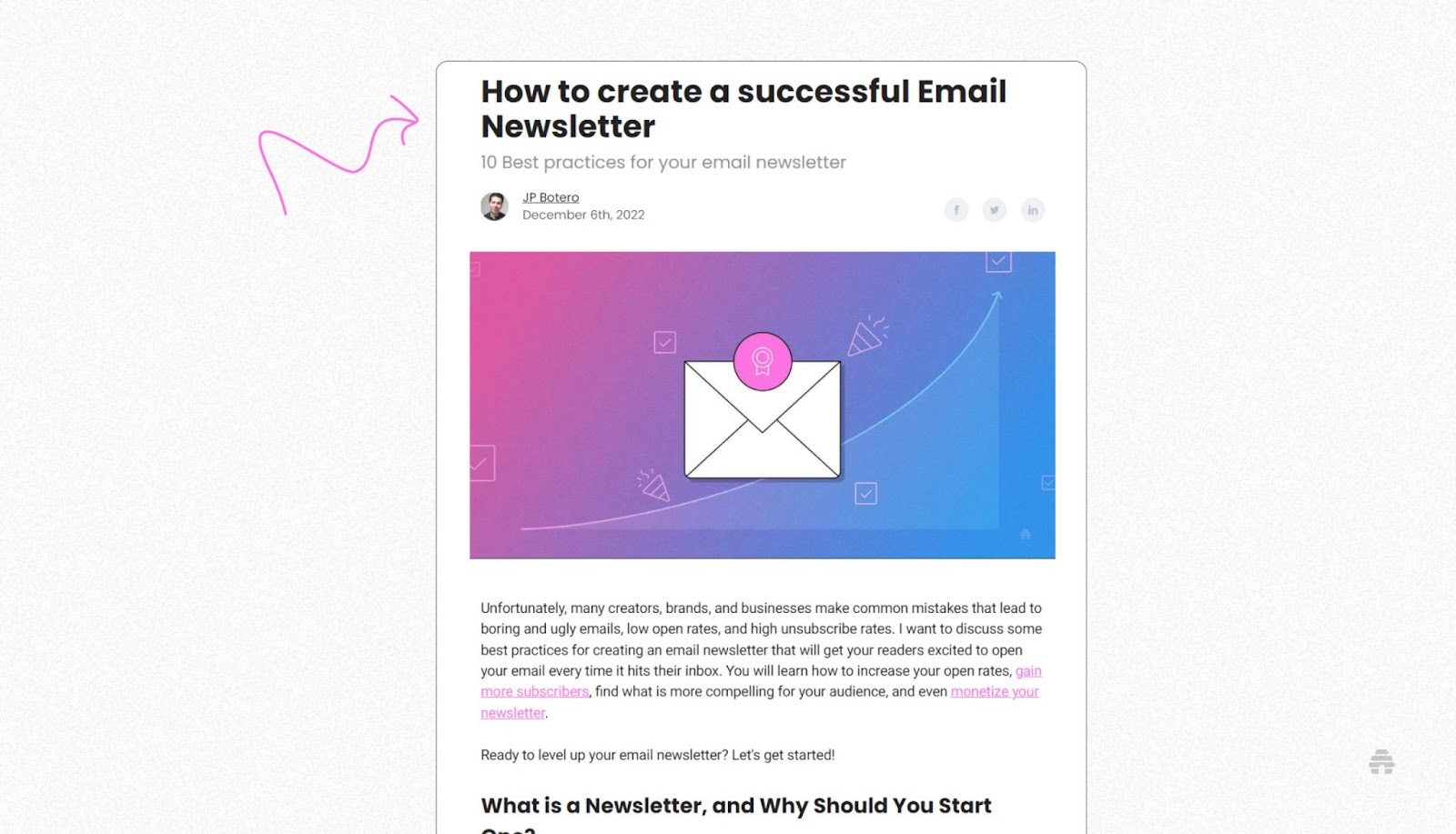 How To Create a Constant Flow of Email Newsletter Content Ideas