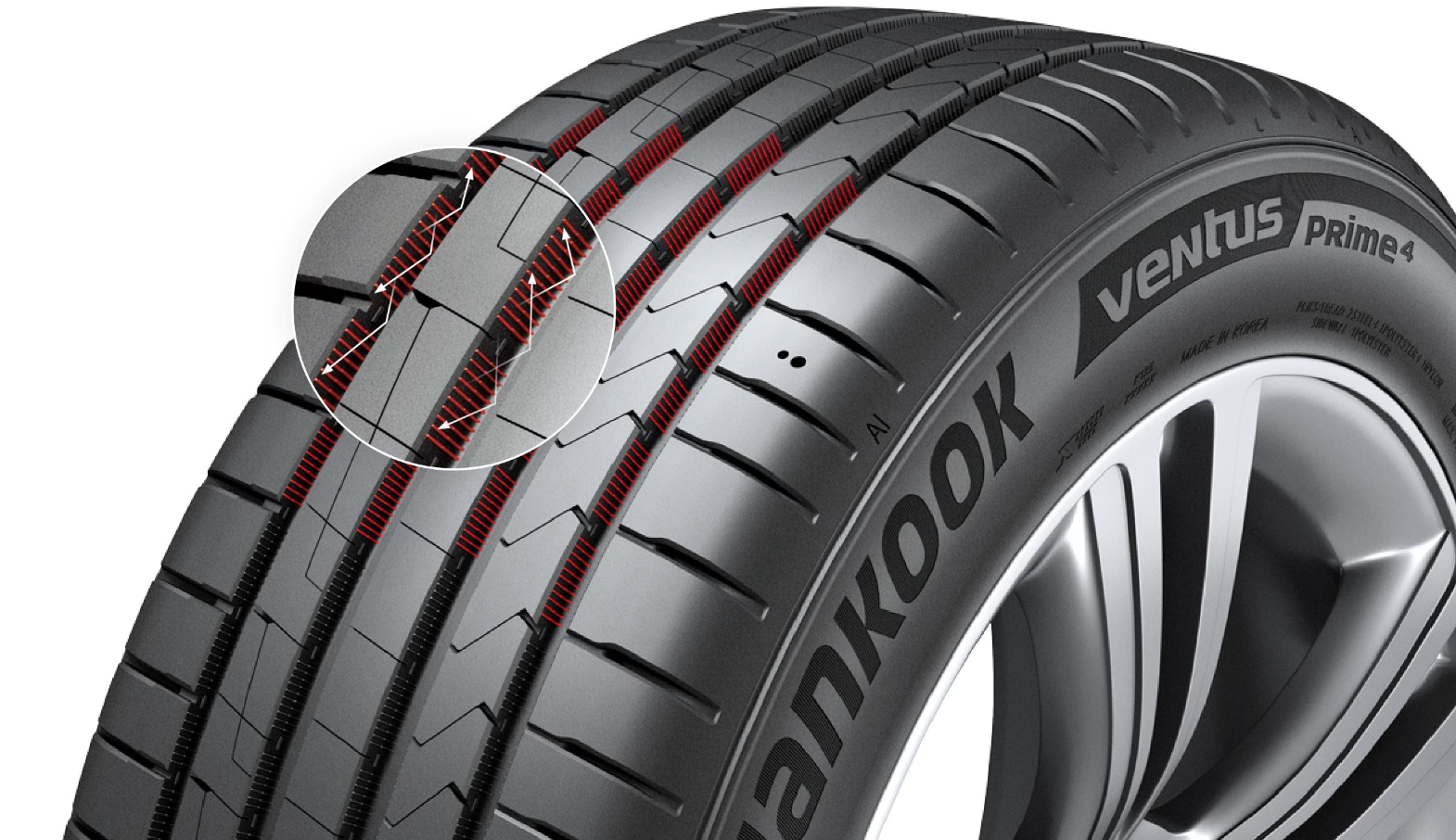 Шина Hankook Ventus Prime 4 K135 225/55 R17 101W в Москве купить недорого -  отзывы, фото, тесты - Колеса Даром