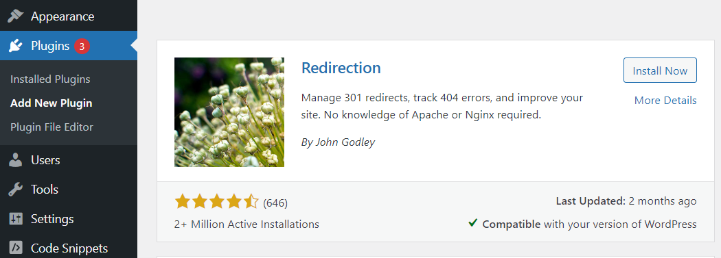 Redirect 404 Page