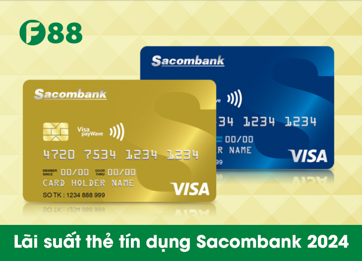 Lãi suất thẻ tín dụng Sacombank