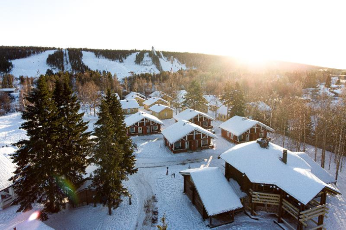 Adopter la routine du Père-Noël aux Ousnavaara Chalets