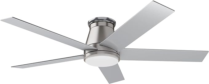 Brushed Nickel Finish Ceiling Fans