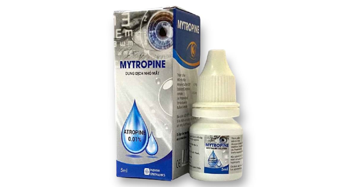 Bao bì thuốc nhỏ mắt Mytropine