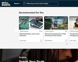Image of Skillshare platform