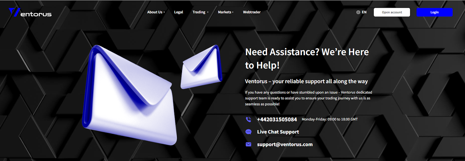 Ventorus Support Page