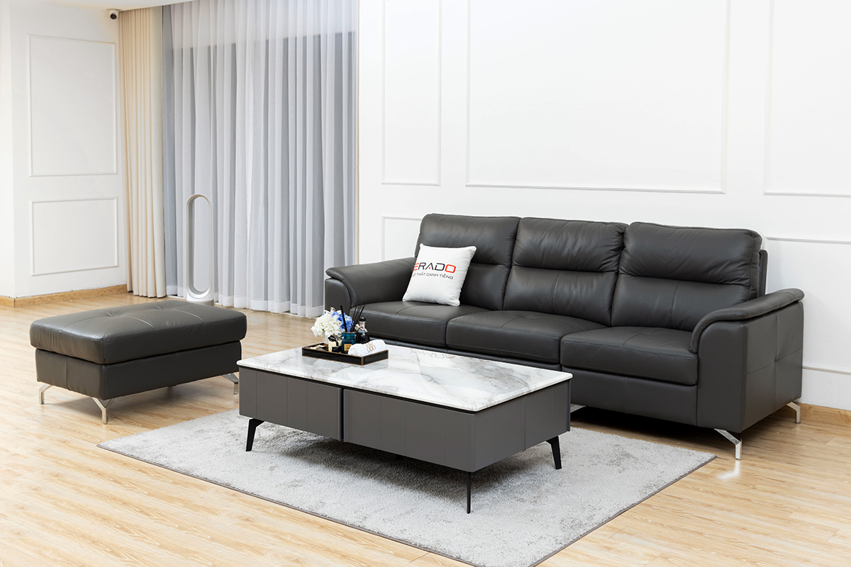 Sofa da thật Malaysia mã 9412C
