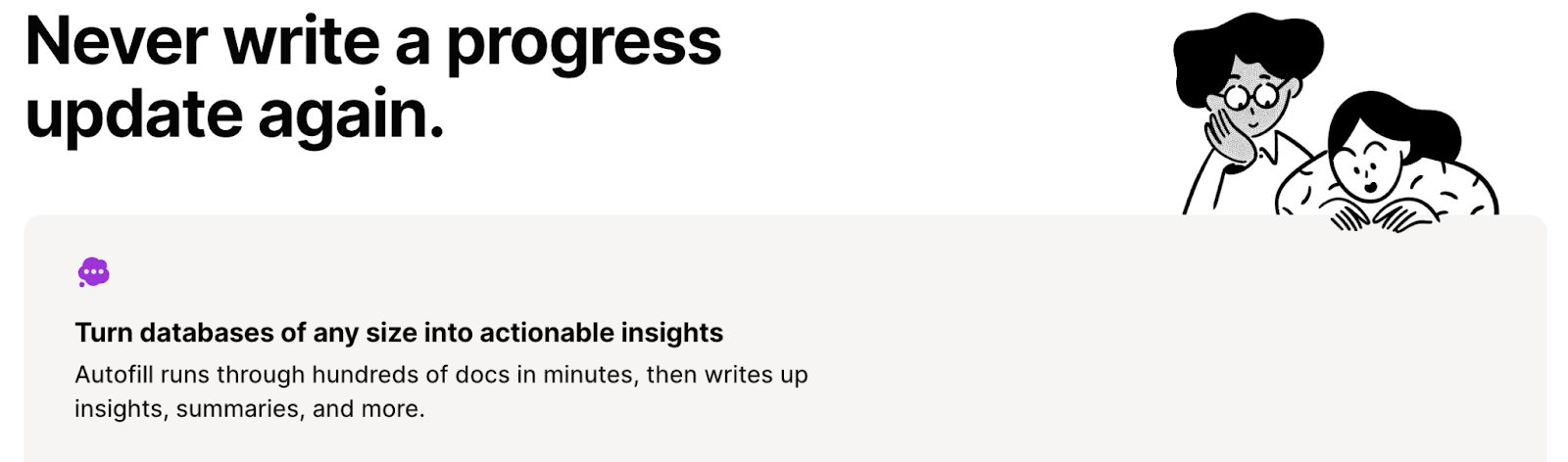 Never write a progress update again with Notion AI