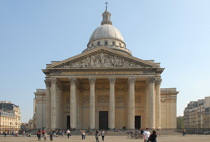 obra do neoclassicismo - Panteão de Paris