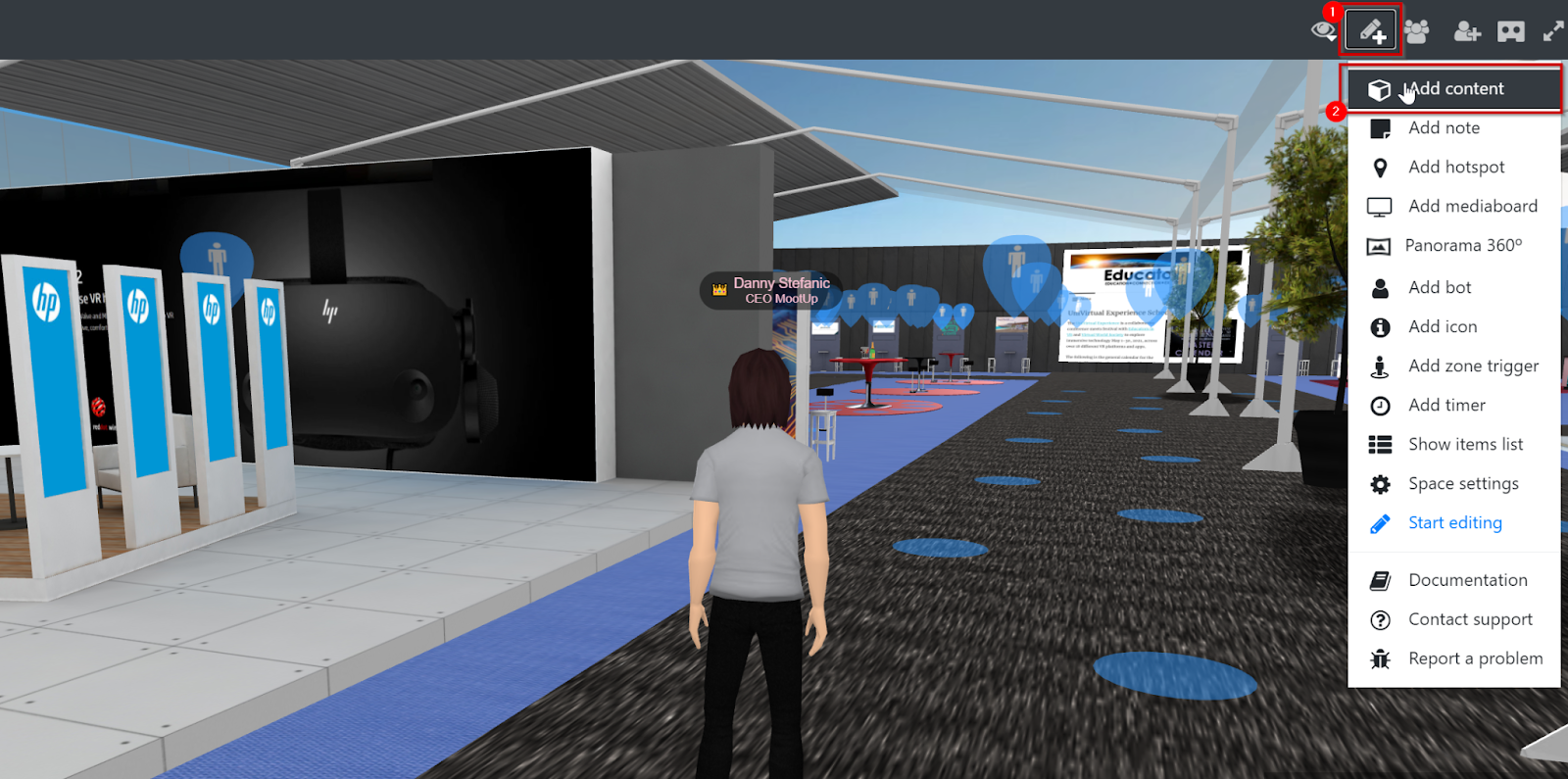 Exhibition Stands and Booth Guides, texture mapping and templates -  Metaverse Academy