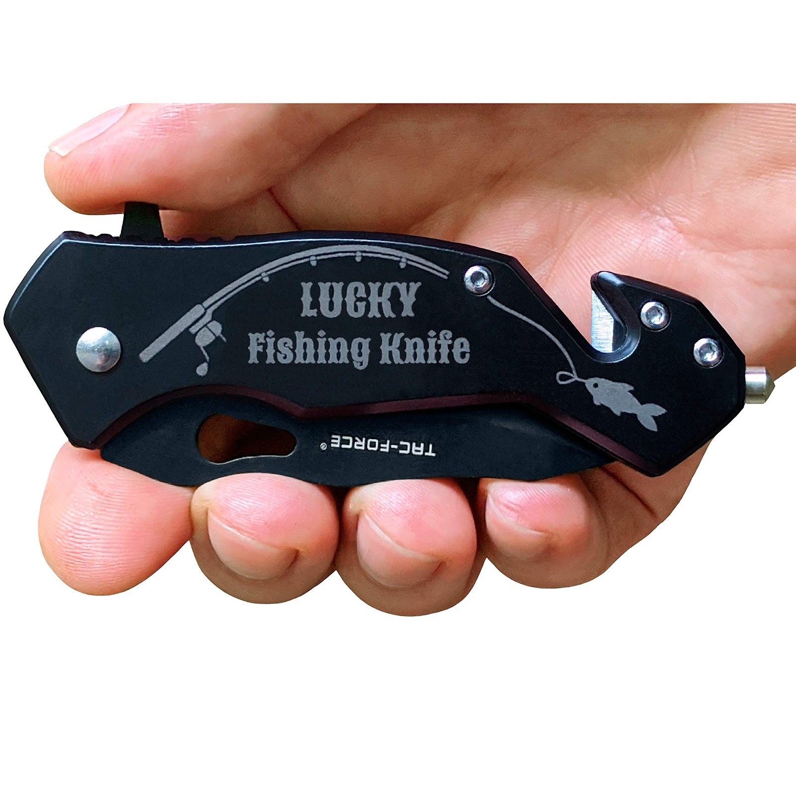 Smoky Tree Lucky Fishing Knife