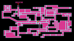 Super Metroid Norfair Map