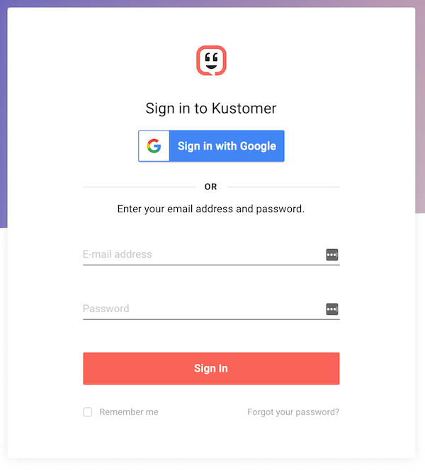 Kustomer privacy and security