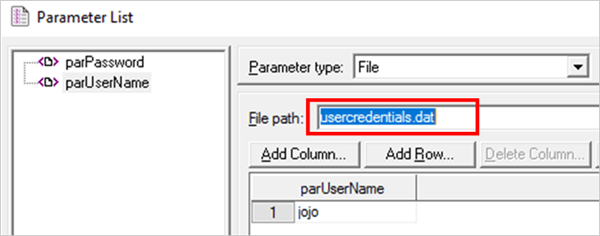 21.change the file name to say ‘usercredentials.dat’