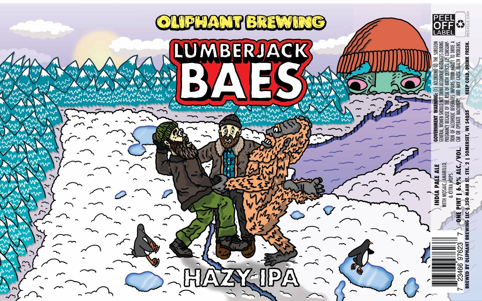 Oliphant Brewing Co Lumberjack Baes