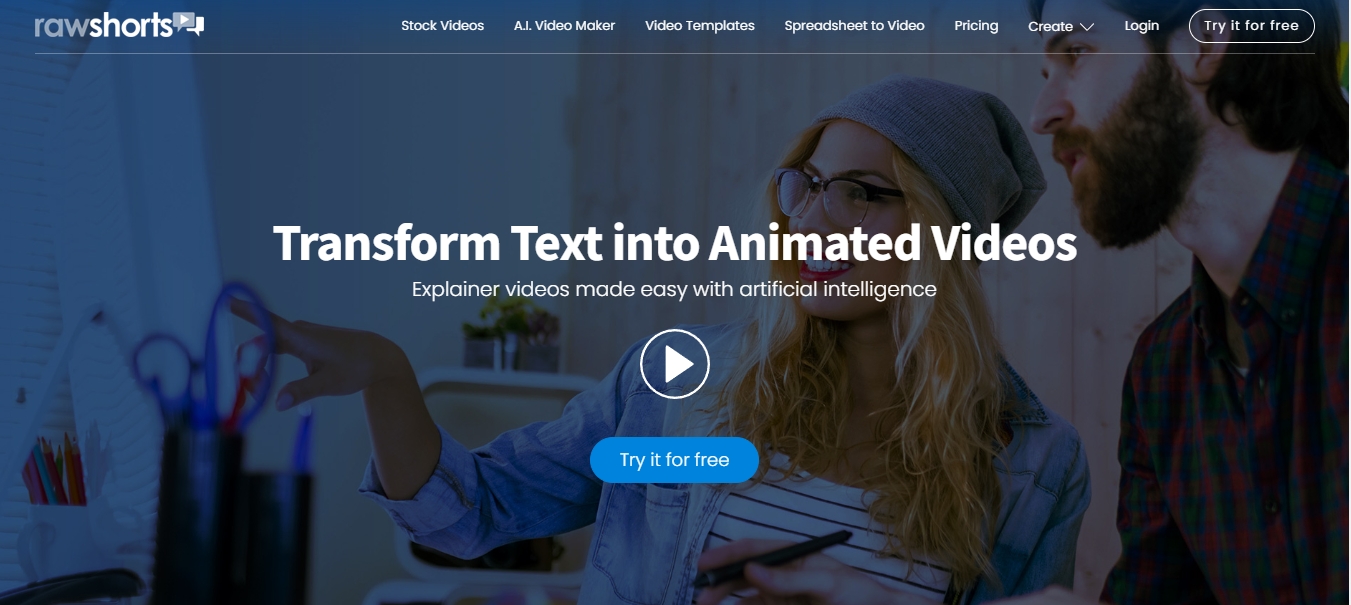 AI Video Editing Software - rawshorts