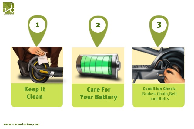 Methods that help to maintain the electric scooter speed