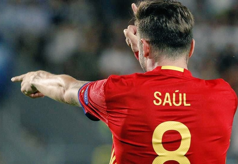 Saul Niguez tại đội tuyển bóng đá Tây Ban Nha